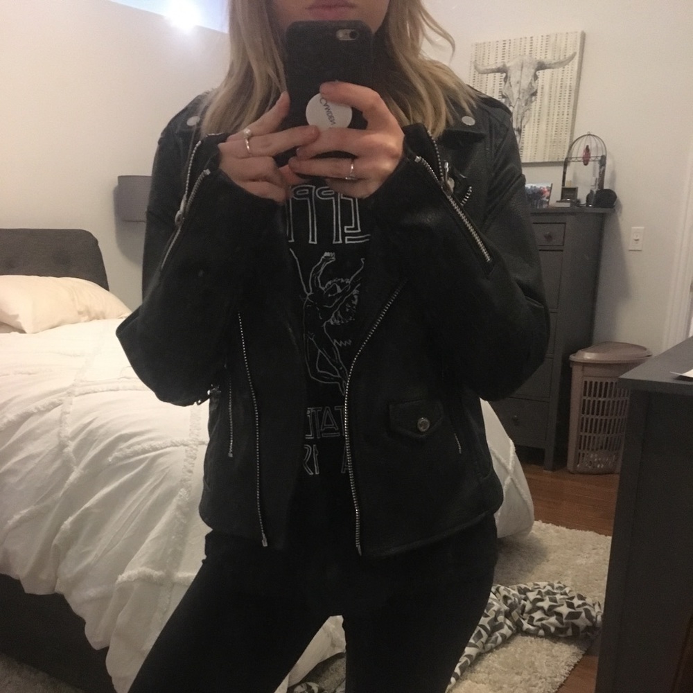BLANKNYC faux leather moto jacket - MINT CONDITION